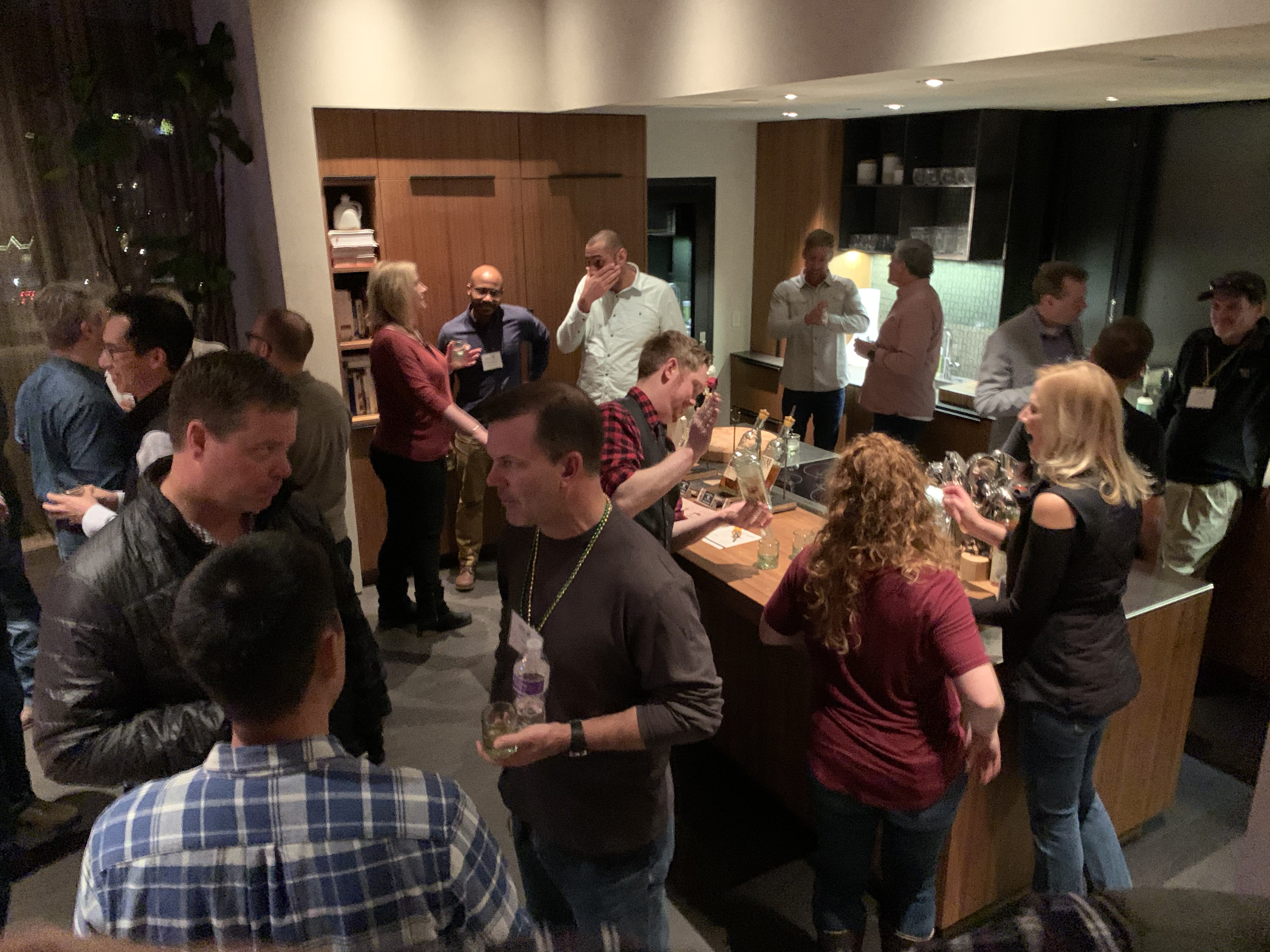 IRHS Whiskey Tasting at Mike Mueller's, LeaseHawk CEO, Park City Home